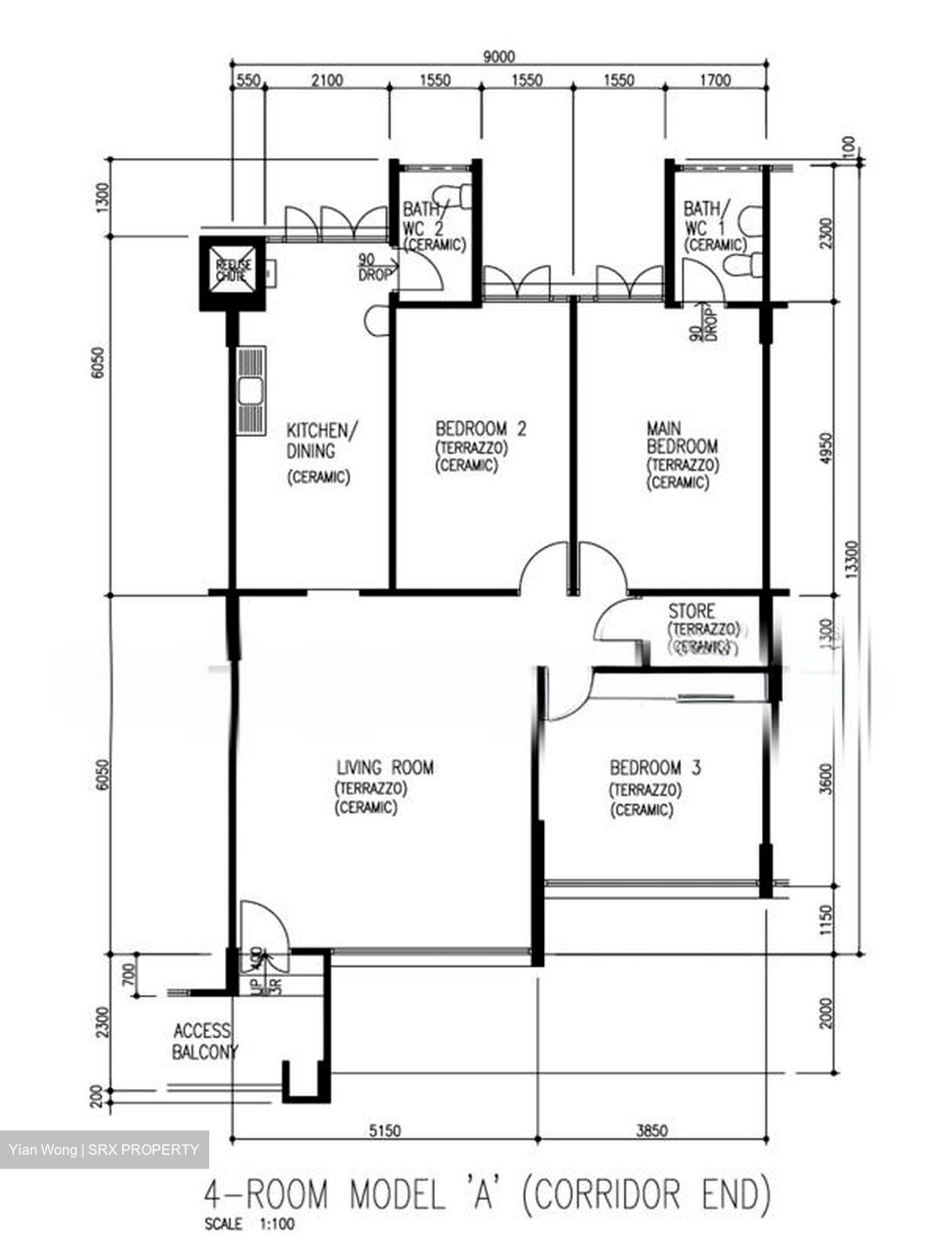 Blk 783 Khatib Vale (Yishun), HDB 4 Rooms #503849731